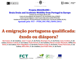 A emigração portuguesa qualificada: êxodo ou