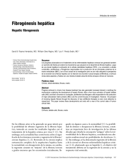 Fibrogénesis hepática