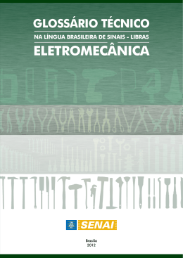 Glossário técnico - Libras Eletromecânica