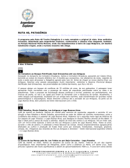 Folheto PDF - Argentinian Explorer