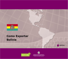 Como Exportar Bolívia