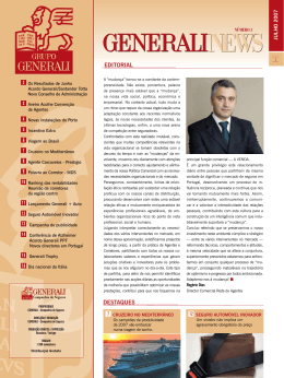 Generali News Nº3 Julho 2007