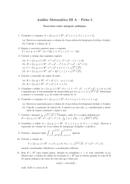Análise Matemática III A – Ficha 5