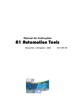 Manual de Instruções A1-Automation Tools