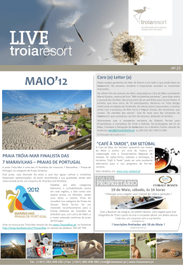 MAIO`12 - Troia Resort