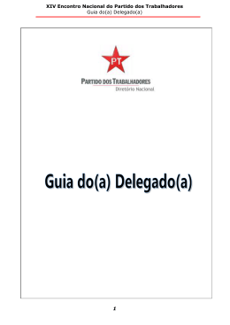 Delegado(a) - PT-RS