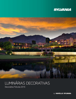 Catalogo Luminarias Decorativas Brasil 2015