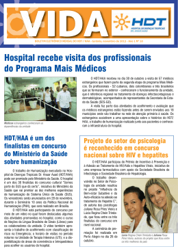 Hospital recebe visita dos profissionais do Programa Mais Médicos