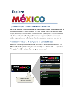O navegador de Explore México