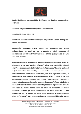 03-05-12- JN- Assunção força uma nova lista para o Constitucional