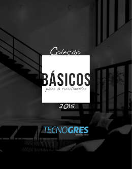 Catálogo Tecnogres Basicos