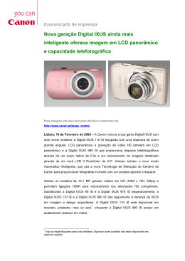 Canon - Digital IXUS 110 IS e Digital IXUS 990 IS