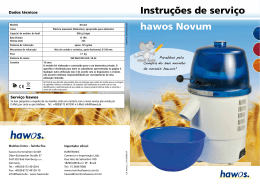 hawos Novum Instruções de serviço