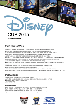roteiro disney cup 2015 – acompanhantes