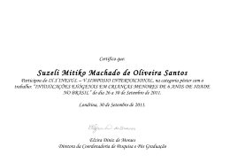 Suzeli Mitiko Machado de Oliveira Santos