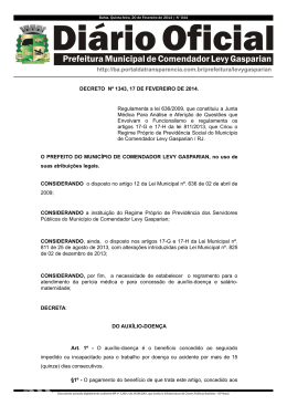decreto municipal nº 1343/2004 – regulamenta a junta médica