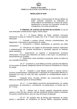 Resolução nº 02-87 - Tribunal de Justiça do Estado de Alagoas