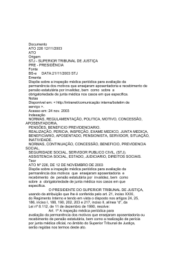 Documento ATO 226 12/11/2003 ATO Origem STJ
