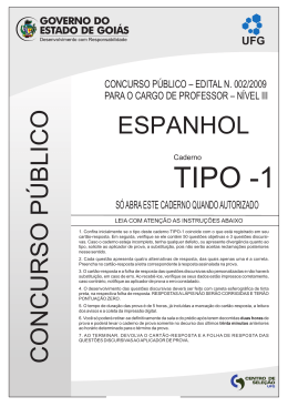 TIPO -1 - concurso
