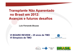 Luiz Fernando Bouzas - Transplante Não Aparentado [Modo de