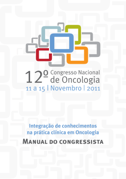 programa final - Sociedade Portuguesa Oncologia