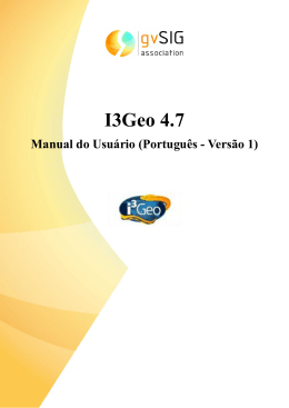 Manual i3GEO 4.7