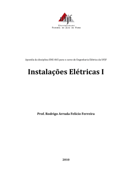 Instalações Elétricas I