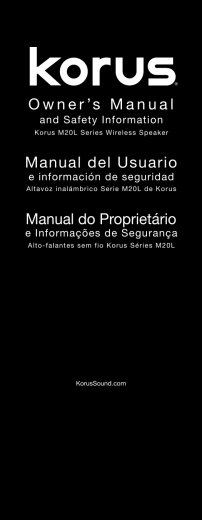 Owner`s Manual Manual del Usuario Manual do Proprietário