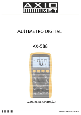 MUlTIMETRO DIGITAL AX-588