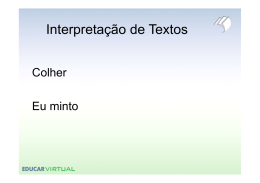Interpretação de Texto - Slides ( [Modo de Compatibilidade
