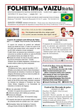 Boletim informativo Maio de 2015(PDF:1181KB)