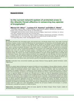 Is the current network system of protected areas in the Atlantic Forest