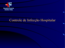 Controle de Infecção Hospitalar