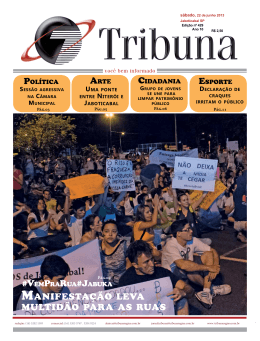Edição 429 - Jornal Tribuna Jaboticabal