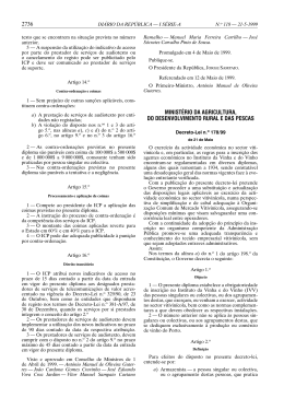 Decreto-Lei N. 178-99 de 21-05 Inscrição no IVV das Pessoas