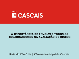 Maria Céu Ortiz - Câmara Municipal de Cascais