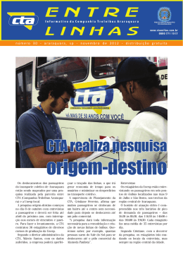 origem-destino - Companhia Tróleibus de Araraquara