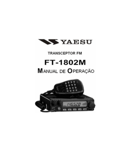 YAESU FT-1802m - Manual de operação (Port.)