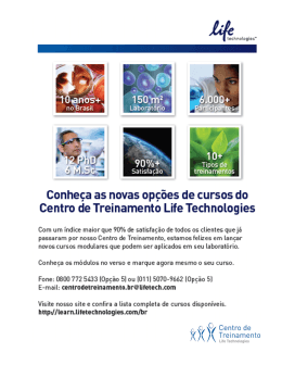 Centro de Treinamento Life Technologies Brazil