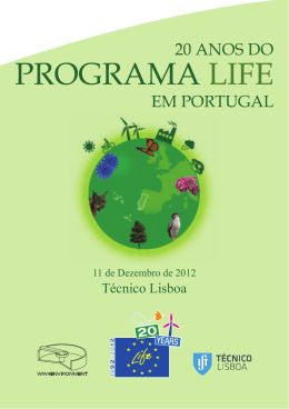 Brochura 20 Anos LIFE em Portugal