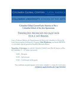 Columbia Global Centers/Latin America in Rio e Columbia School of