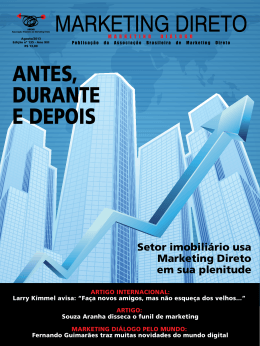 Revista Marketing Direto - Número 135, Ano 13, Agosto 2013