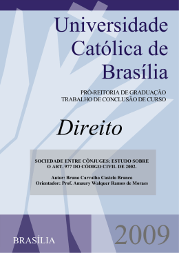 Bruno Carvalho Castelo - Universidade Católica de Brasília