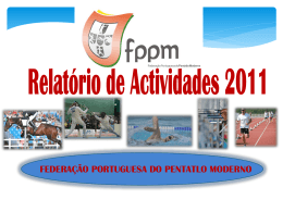 2011 - Federação Portuguesa do Pentatlo Moderno