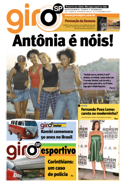Páginas 1 a 7 - Jornal GIRO SP