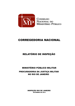 MPM - Conselho Nacional do Ministério Público