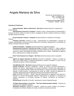 CV Angela Mariana da Silva