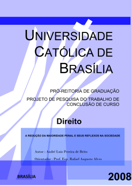 Andre Luiz Pereira de Brito - Universidade Católica de Brasília