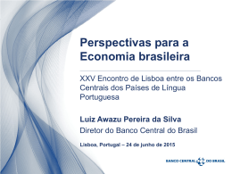 Apresentação Vice-Governador Luiz Pereira da Silva (BACEN)