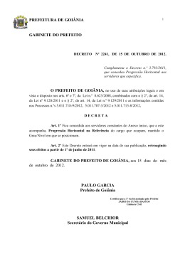 Decreto N. 2241 de 15/10/2012